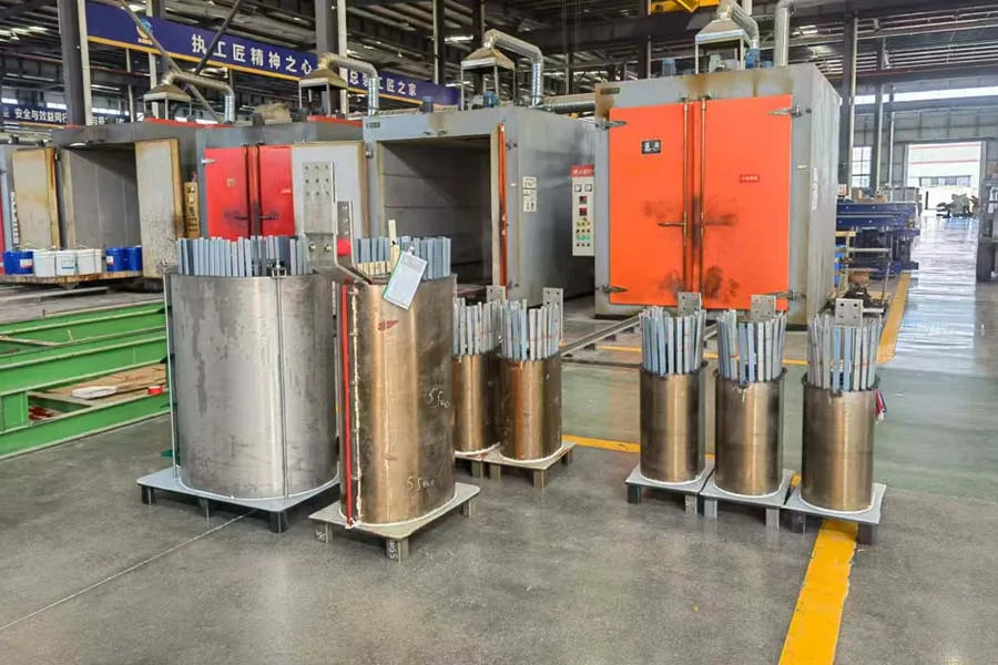 Dry Type Transformer Low Voltage Winding Waiting to be casted