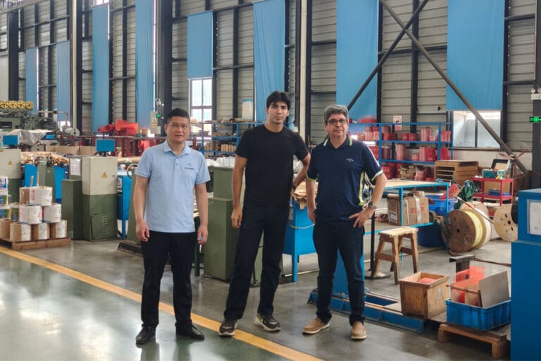 International customer visit Zhongxin General factory — Peru client transformer inspection Sichuan China