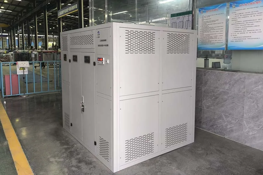 Dry-type transformer with protective enclosure — Zhongxin General installation application