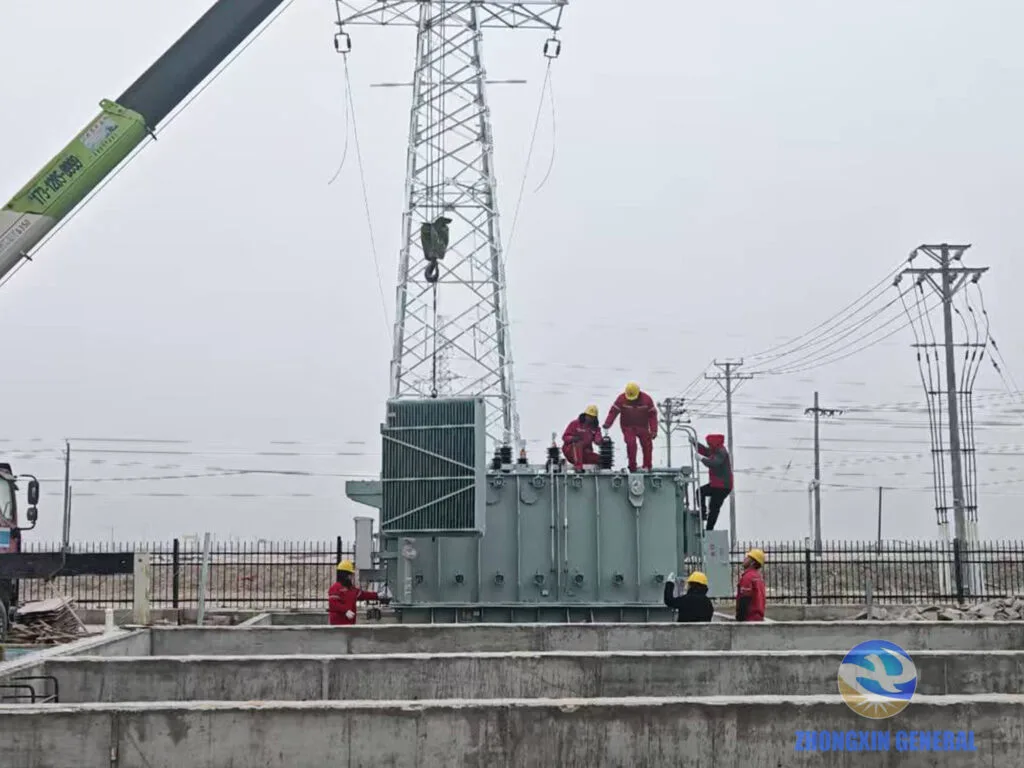 31,500 kVA OLTC Transformer for New 35kV Substation
