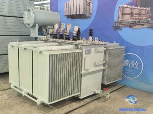 Completed 2500 kVA oil-immersed distribution transformer — Dyn11 ONAN outdoor 10kV/400V Zhongxin General
