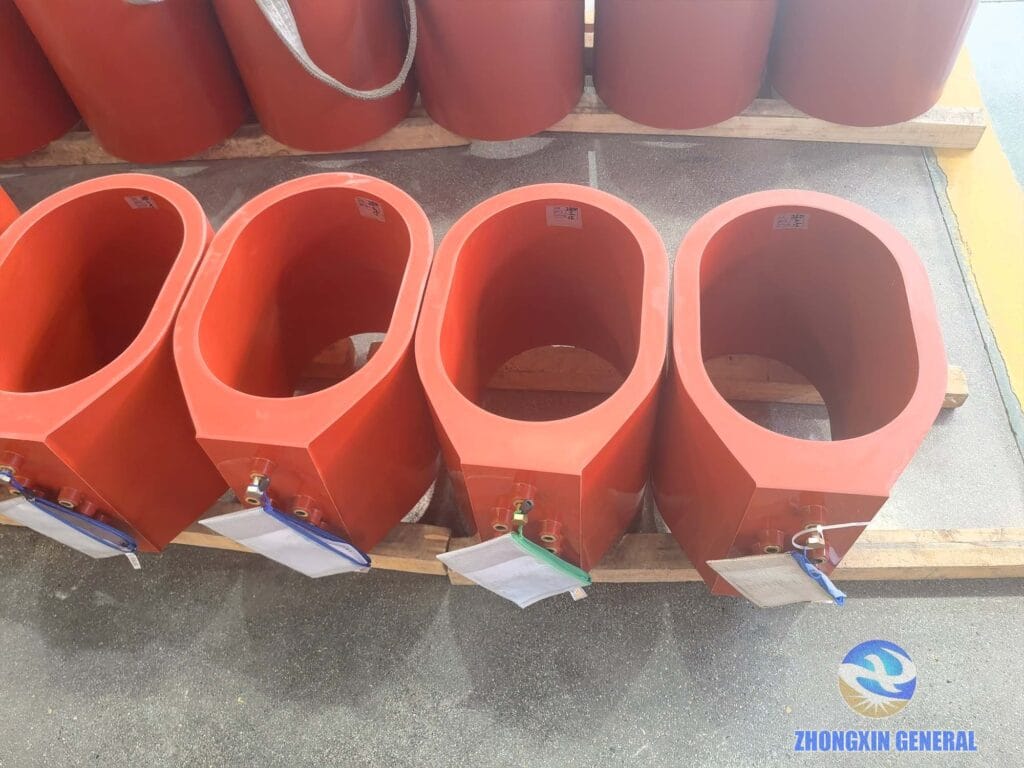 Completed demoulded winding coil of 250 kVA cast resin dry-type transformer — void-free epoxy surface Zhongxin General