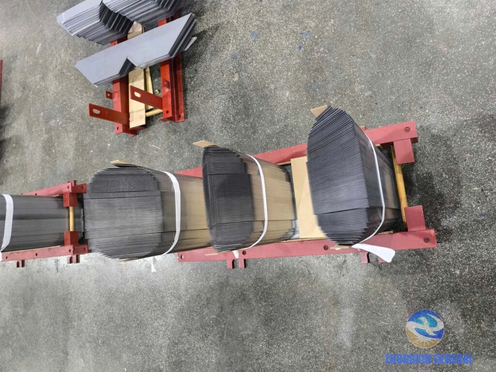 315 kVA oil-immersed transformer iron core assembly in progress — Zhongxin General factory