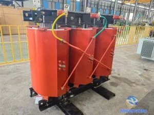 SCB14-2000/10 cast resin dry-type transformer assembly complete — 2000 kVA 10kV/400V Dyn11 Zhongxin General