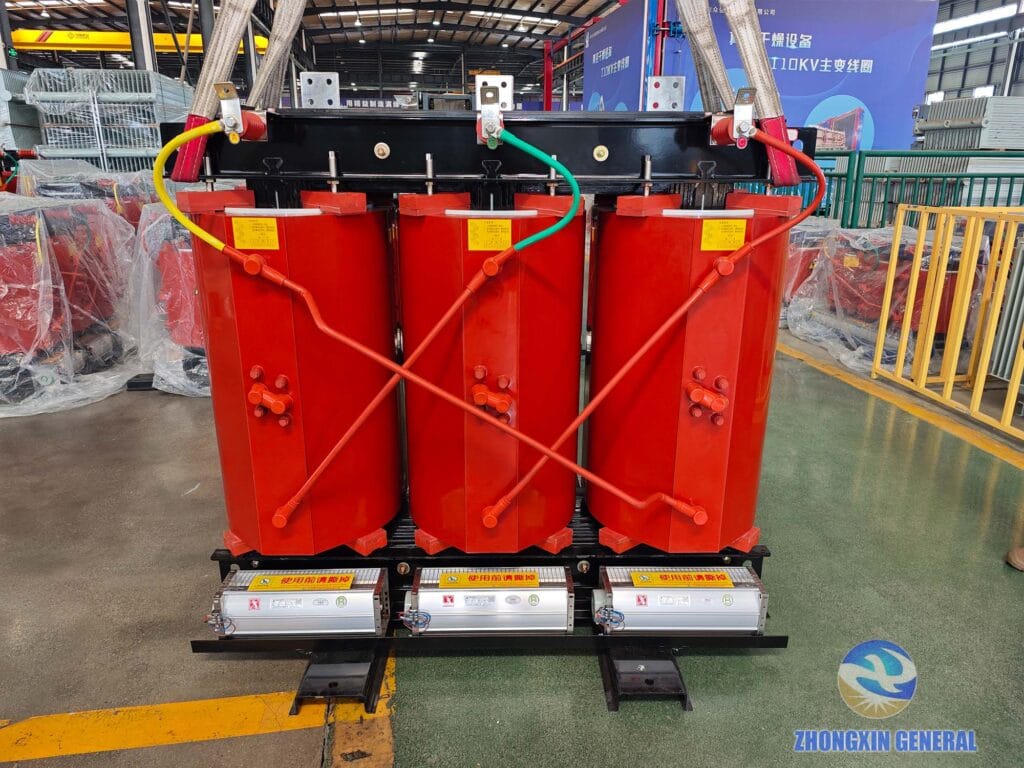 2000 kVA dry-type transformer high-voltage side delta (D) connection