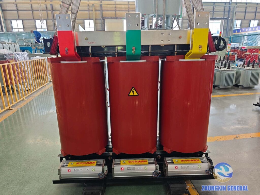 2000 kVA dry-type transformer low-voltage side star (y) connection with neutral