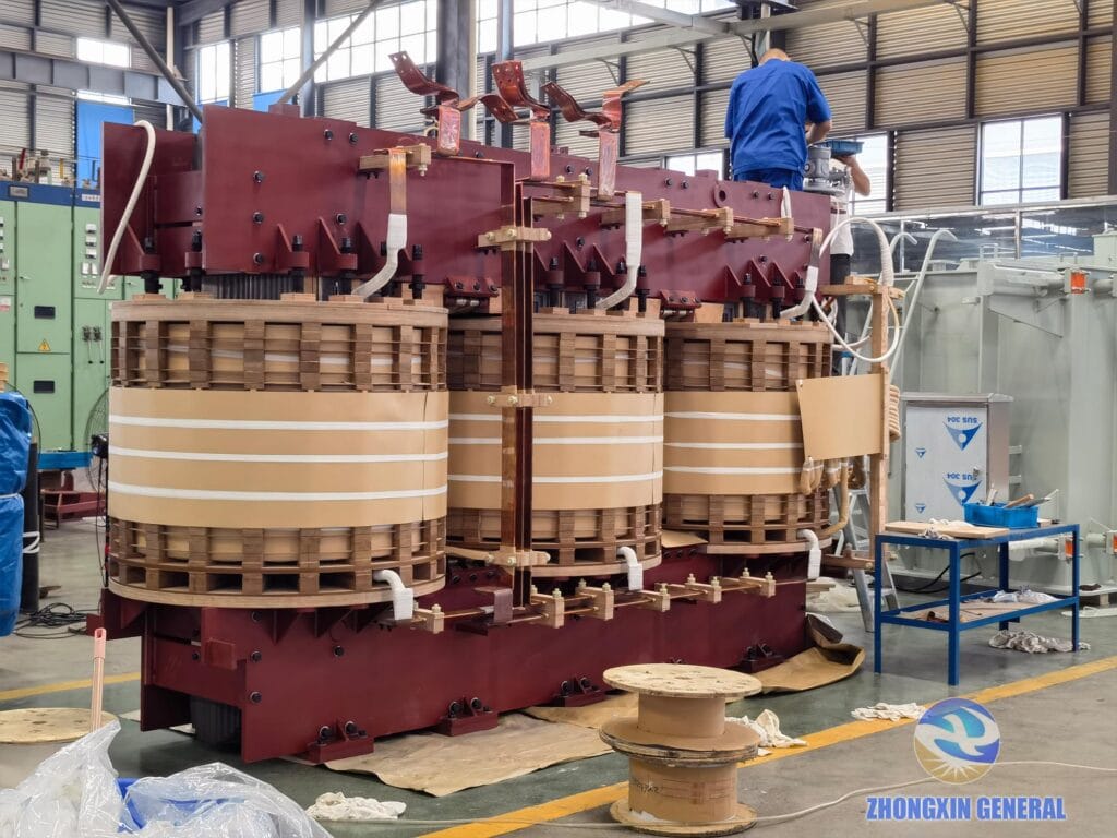 63000 kVA oil-immersed transformer low-voltage side delta (D) connection