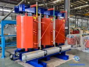 Finished 8000kVA dry-type transformer high-voltage side