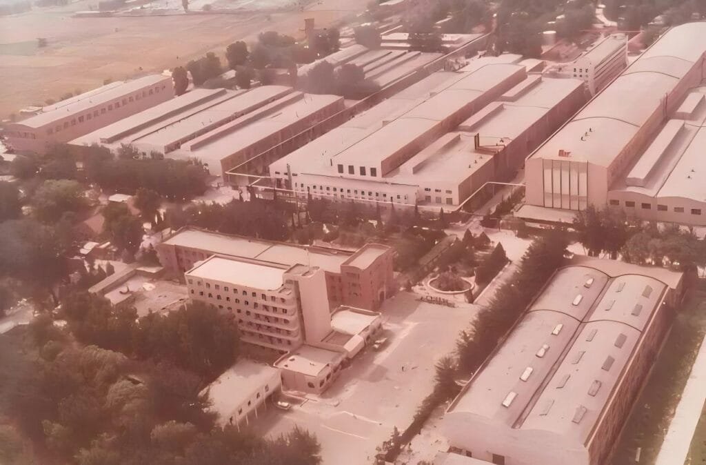 Main factory building of Baoding Transformer Works