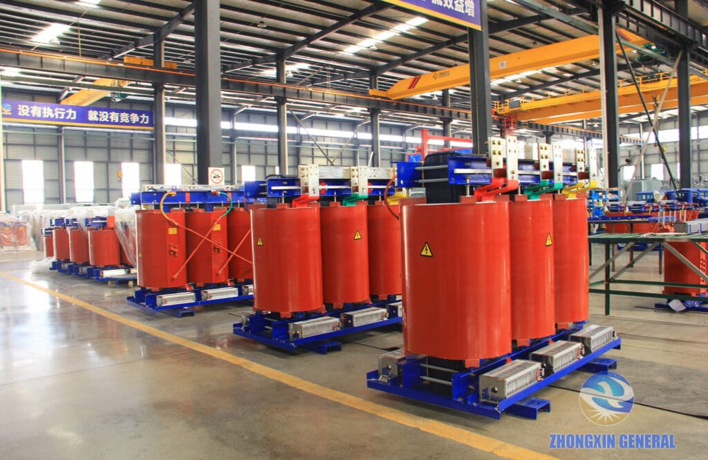 Dry-type transformer batch production Zhongxin General factory
