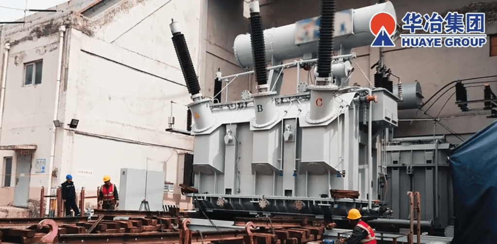 220kV voltage-regulating rectifier transformer at the Inner Mongolia Jinlian Aluminum project