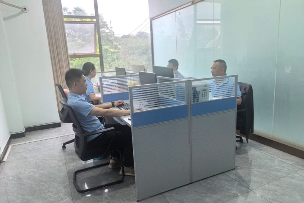 Transformer technical engineering team at Zhongxin General