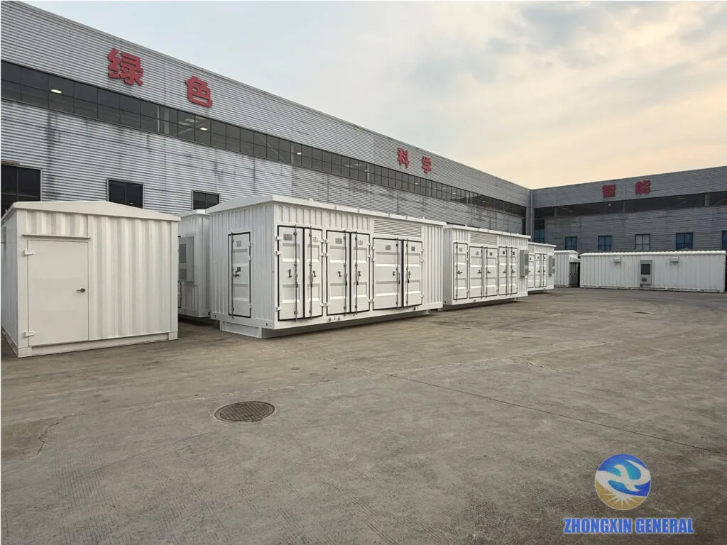ZHONGXIN GENERAL batch of 2500 kVA prefabricated cabin substations ready for shipment at Chengdu factory